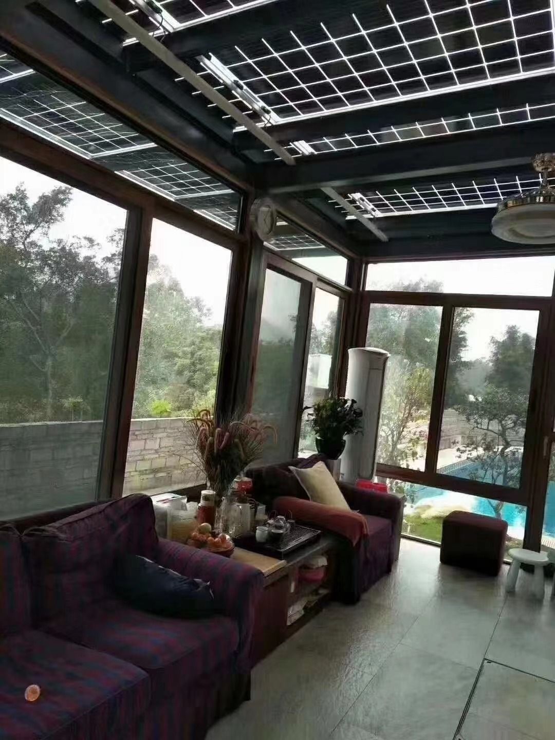 建湖20kw+15kwh智能AI别墅太阳能发电系统